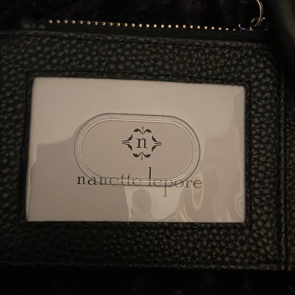 Nanette Lepore Natural/White 3 Sections,Black Cardholder Hands Free Bracelet NWT - Picture 3 of 16